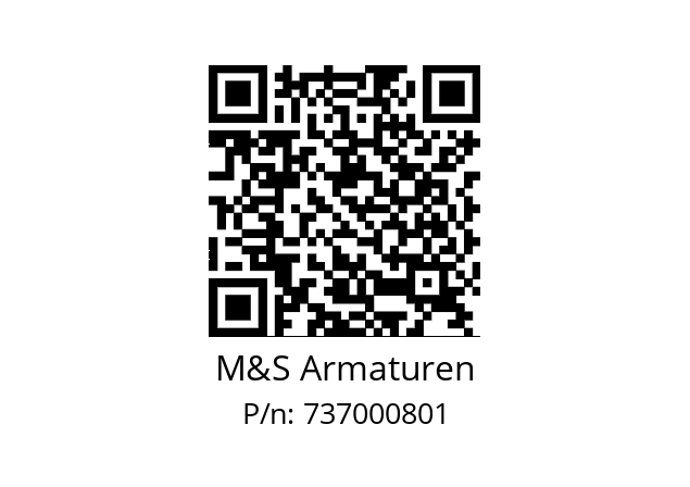   M&S Armaturen 737000801