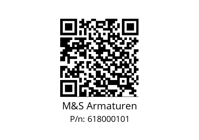   M&S Armaturen 618000101