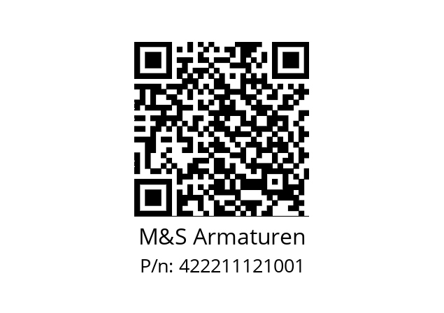   M&S Armaturen 422211121001