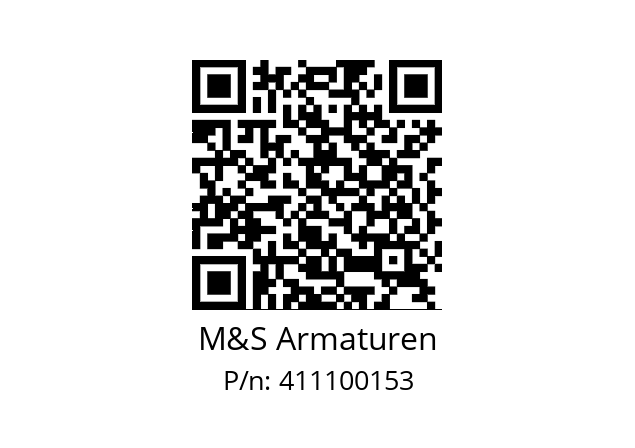   M&S Armaturen 411100153