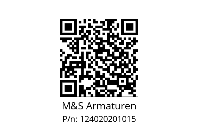   M&S Armaturen 124020201015