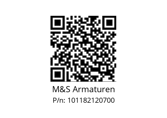   M&S Armaturen 101182120700