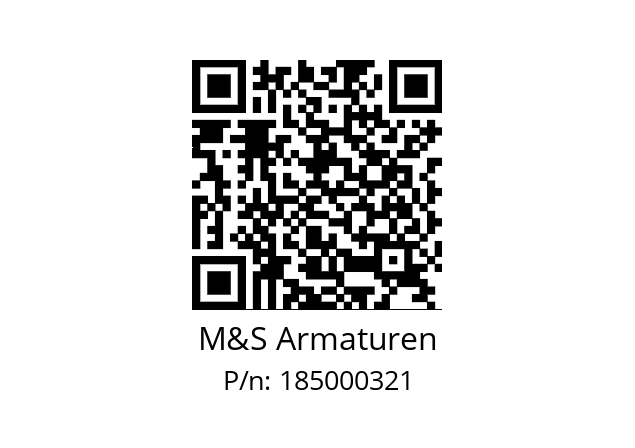   M&S Armaturen 185000321