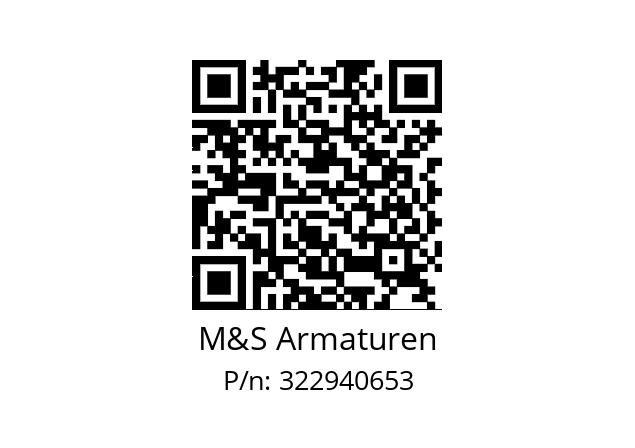   M&S Armaturen 322940653