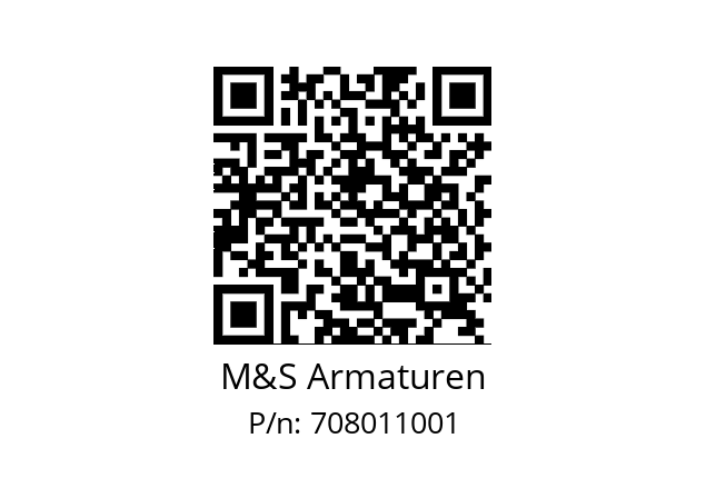   M&S Armaturen 708011001