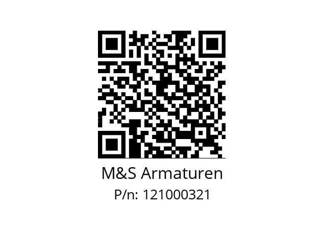   M&S Armaturen 121000321