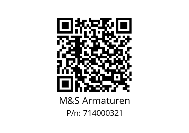   M&S Armaturen 714000321