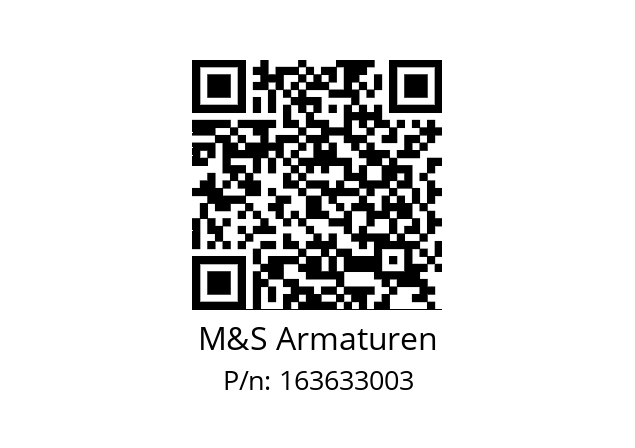   M&S Armaturen 163633003