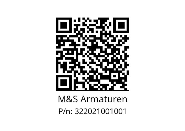   M&S Armaturen 322021001001