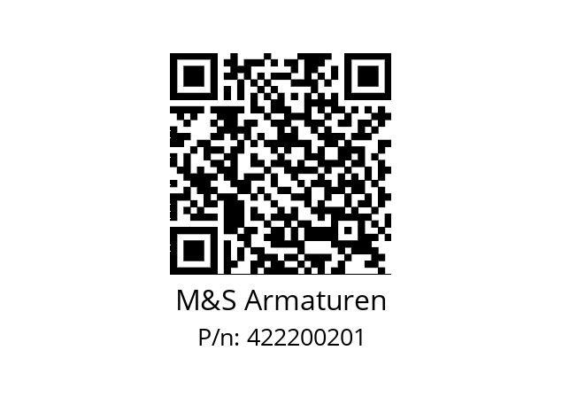   M&S Armaturen 422200201