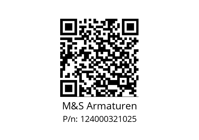   M&S Armaturen 124000321025