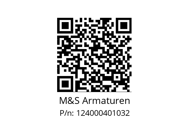   M&S Armaturen 124000401032