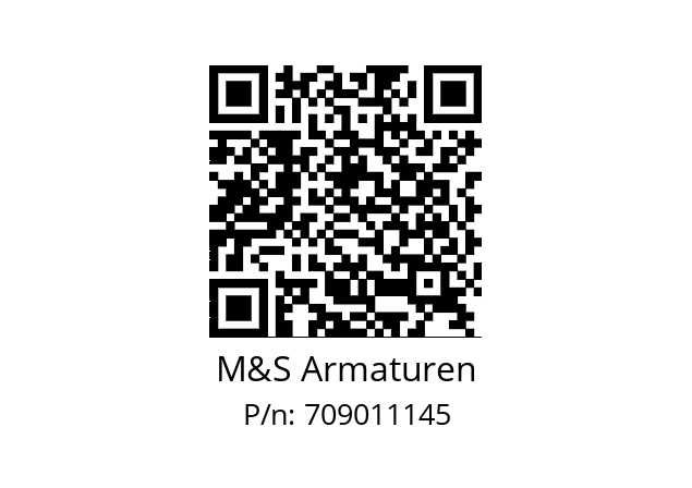   M&S Armaturen 709011145