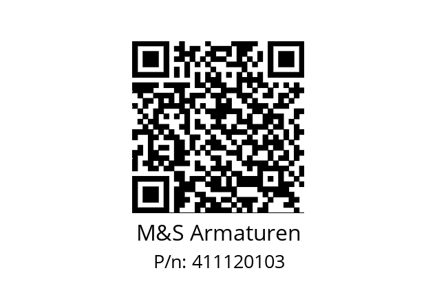   M&S Armaturen 411120103