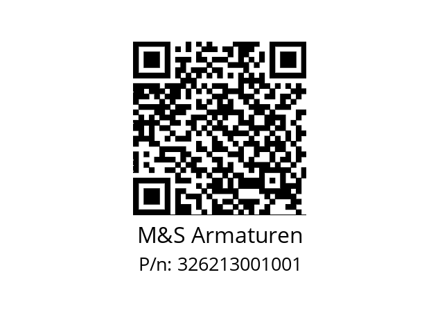   M&S Armaturen 326213001001