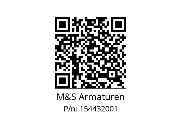   M&S Armaturen 154432001