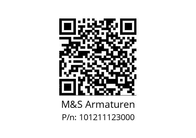   M&S Armaturen 101211123000