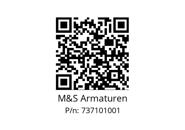   M&S Armaturen 737101001