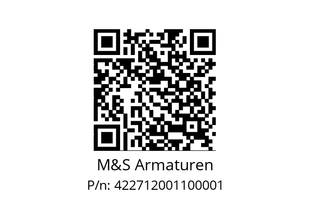   M&S Armaturen 422712001100001