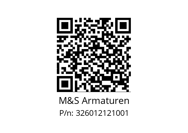   M&S Armaturen 326012121001