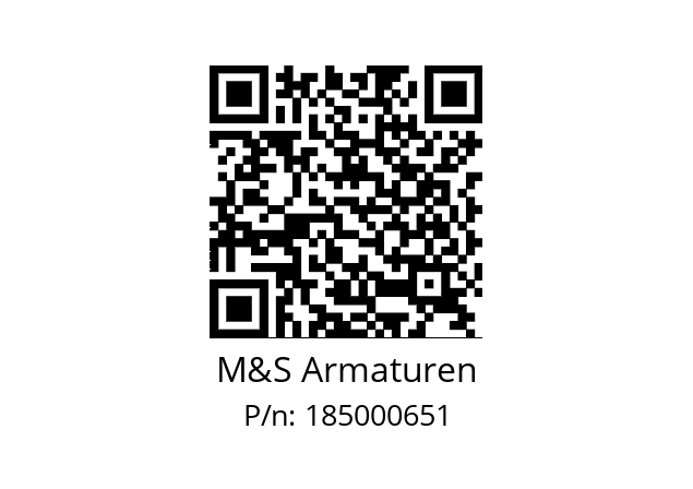   M&S Armaturen 185000651