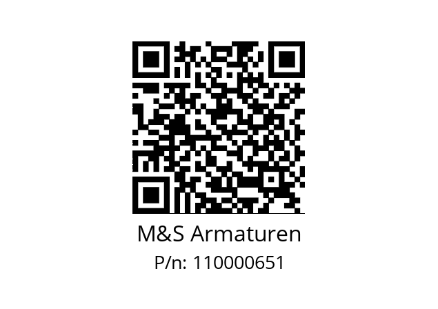   M&S Armaturen 110000651