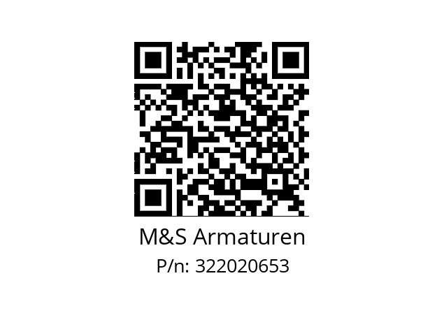   M&S Armaturen 322020653