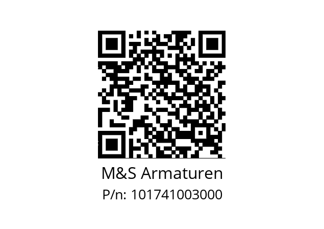   M&S Armaturen 101741003000