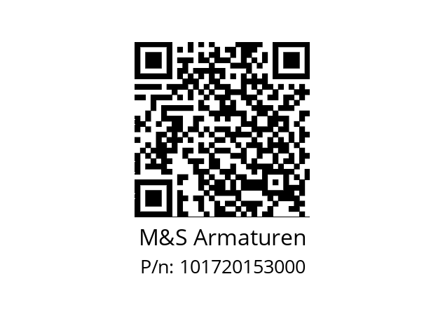   M&S Armaturen 101720153000