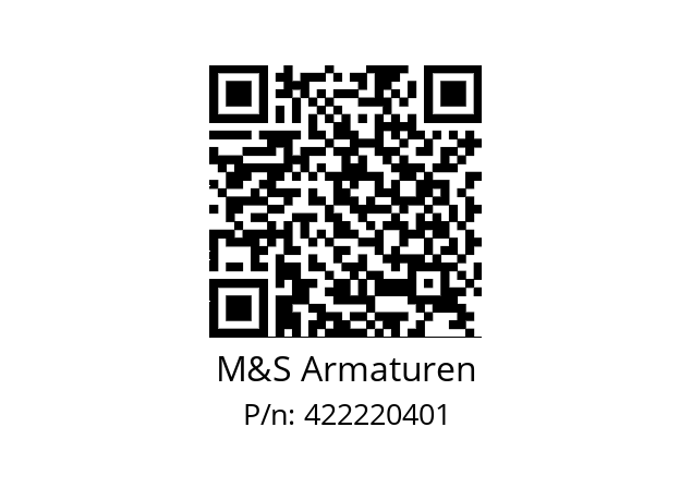   M&S Armaturen 422220401