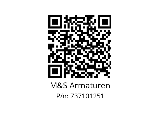   M&S Armaturen 737101251