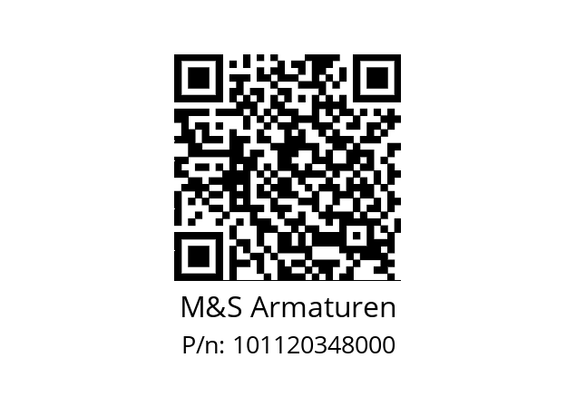   M&S Armaturen 101120348000