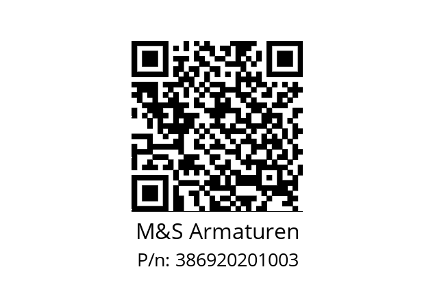   M&S Armaturen 386920201003