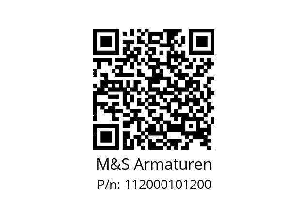   M&S Armaturen 112000101200