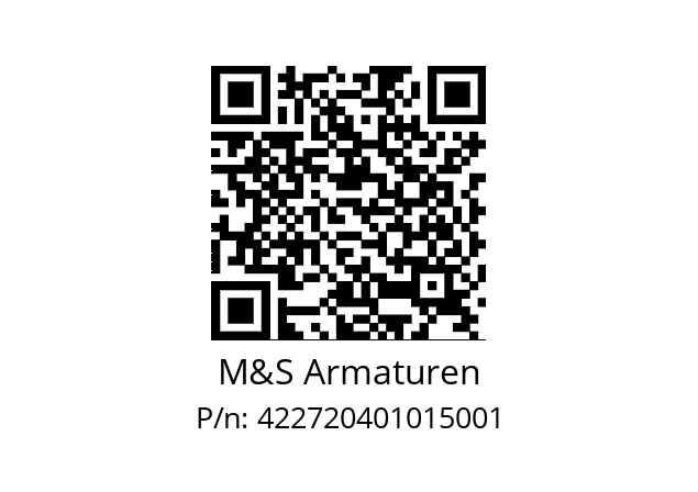   M&S Armaturen 422720401015001