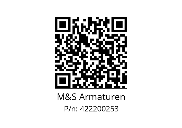   M&S Armaturen 422200253