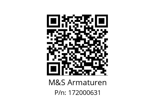   M&S Armaturen 172000631