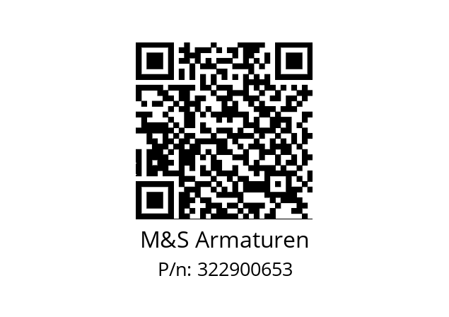   M&S Armaturen 322900653