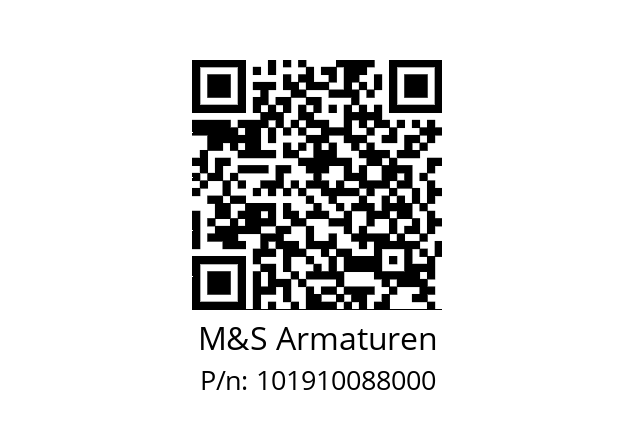   M&S Armaturen 101910088000