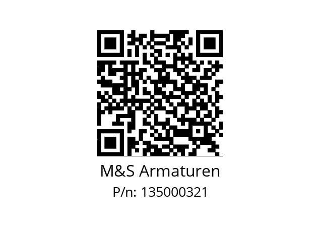   M&S Armaturen 135000321