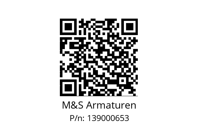   M&S Armaturen 139000653