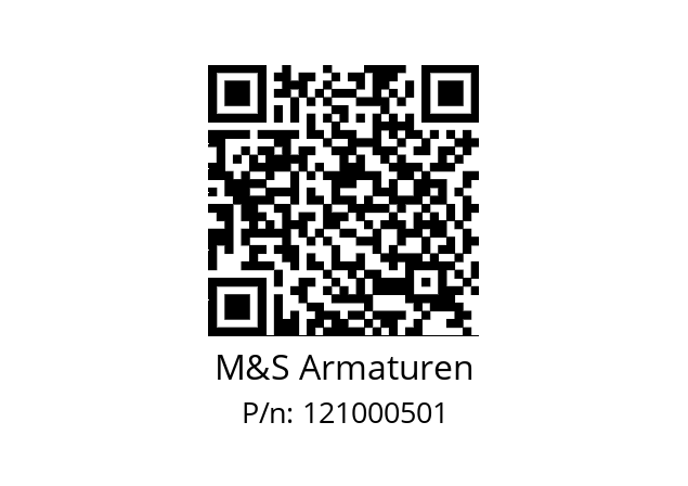   M&S Armaturen 121000501