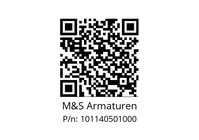   M&S Armaturen 101140501000