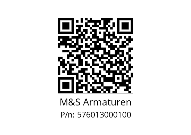   M&S Armaturen 576013000100