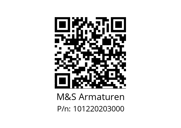   M&S Armaturen 101220203000