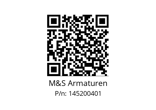   M&S Armaturen 145200401