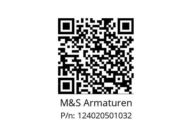   M&S Armaturen 124020501032