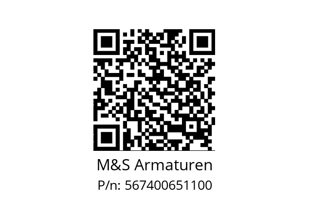   M&S Armaturen 567400651100