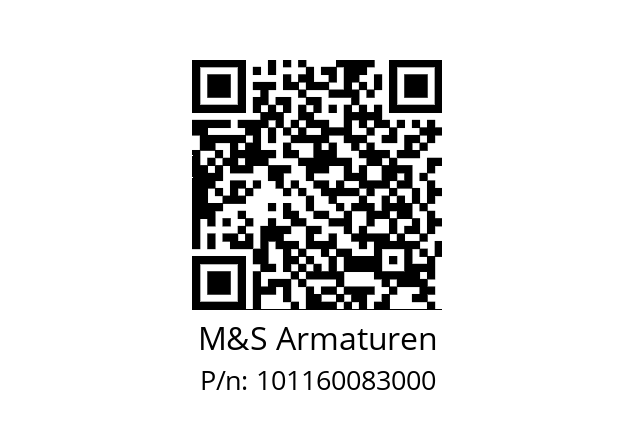   M&S Armaturen 101160083000