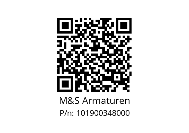   M&S Armaturen 101900348000